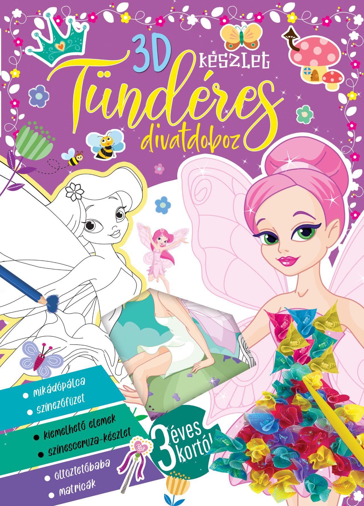 3d készlet - Tündéres divatdoboz