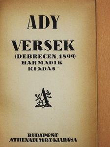 Ady Endre - Versek [antikvár]