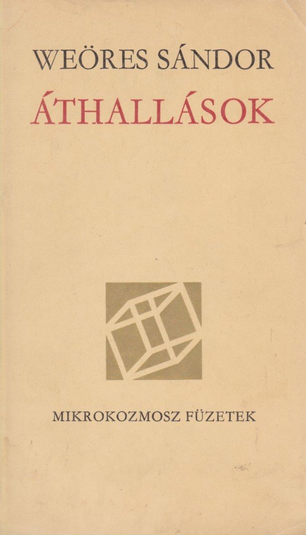 WEÖRES SÁNDOR - Áthallások [antikvár]