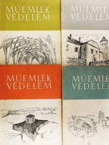Dr. Borsos Béla - Műemlékvédelem 1958/1-4. [antikvár]
