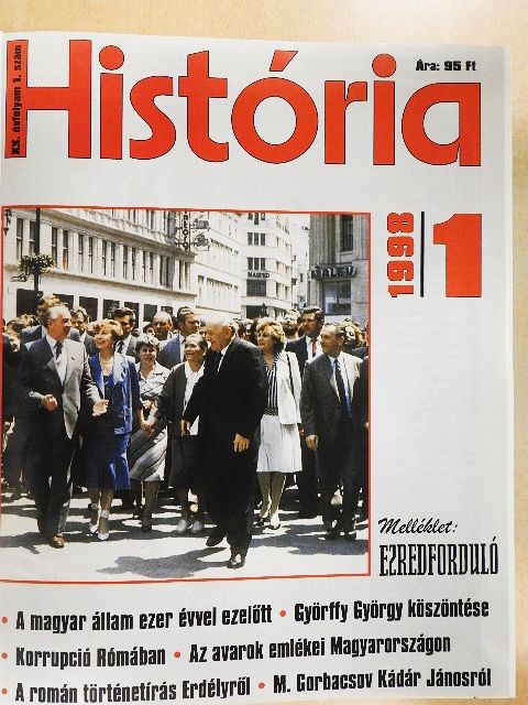 Bojtár Endre - História 1998/1-10. [antikvár]
