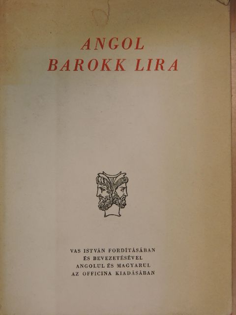 Henry Vaughan - Angol barokk lira [antikvár]