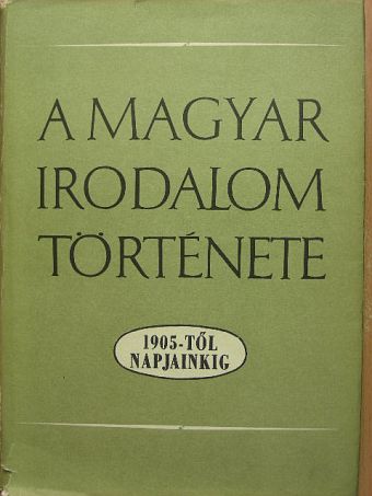 Béládi Miklós - A magyar irodalom története 1905-től napjainkig [antikvár]