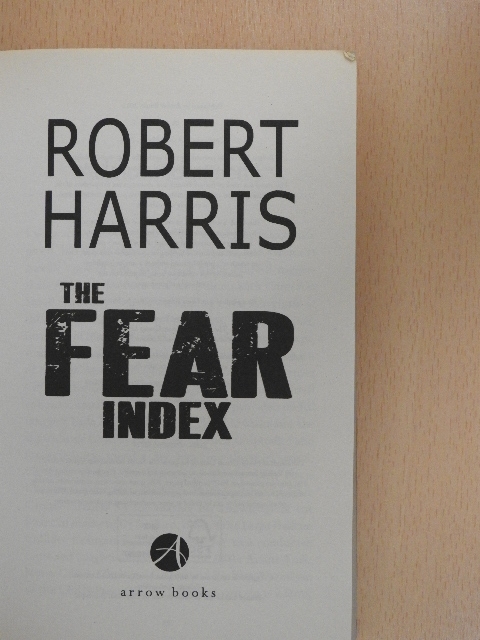 Robert Harris - The Fear Index [antikvár]