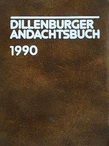 Dieter Boddenberg - Dillenburger Andachtsbuch 1990 [antikvár]