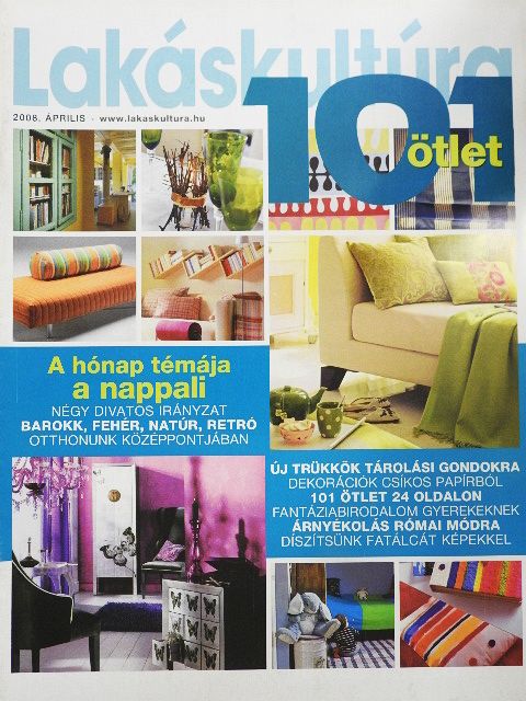 Lakáskultúra 101 ötlet 2008. április [antikvár]