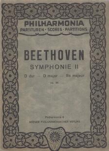 LUDWIG VAN BEETHOVEN - Symphonie II [antikvár]