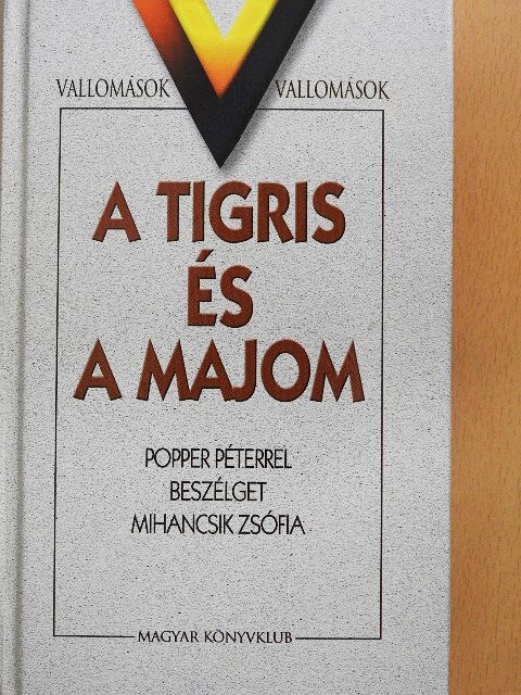 Mihancsik Zsófia - A tigris és a majom [antikvár]