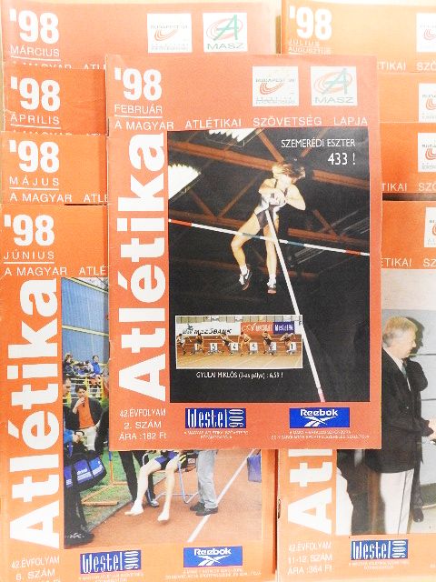 Csiki György - Atlétika 1998. (nem teljes évfolyam) [antikvár]