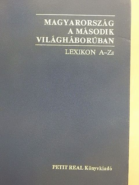 Magyarország a második világháborúban [antikvár]