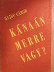 Hajdu Gábor - Kánaán merre vagy? [antikvár]