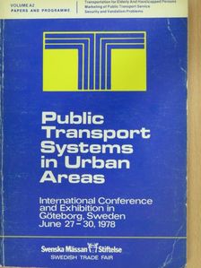 Public Transport Systems in Urban Areas - Volume A2 [antikvár]