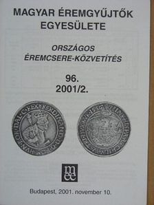 Országos éremcsere-közvetítés 2001/2. [antikvár]