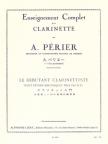 PÉRIER,A. - LE DÉBUTANT CLARINETTISTE