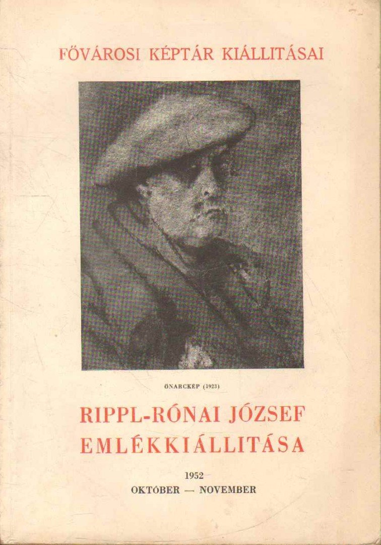 Rippl-Rónai József emlékkiállítása [antikvár]