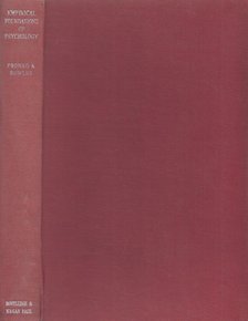 N. H. Pronko, J. W. Bowles, Jr. - Empirical Foundations Of Psychology [antikvár]