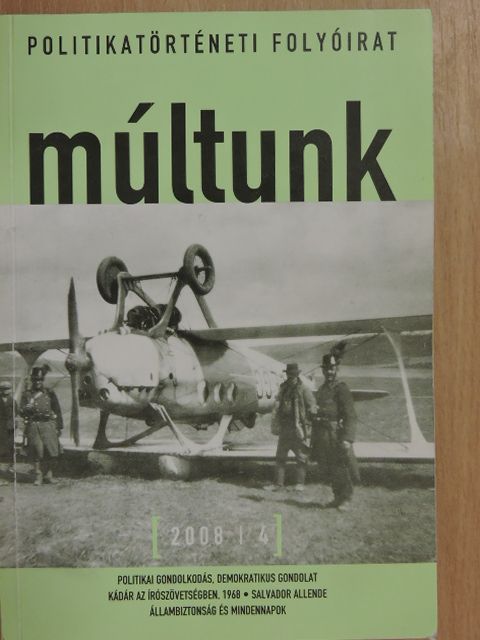 Anderle Ádám - Múltunk 2008/4. [antikvár]