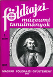 Dr. Balázs Dénes - Földrajzi múzeumi tanulmányok 1987/3. [antikvár]