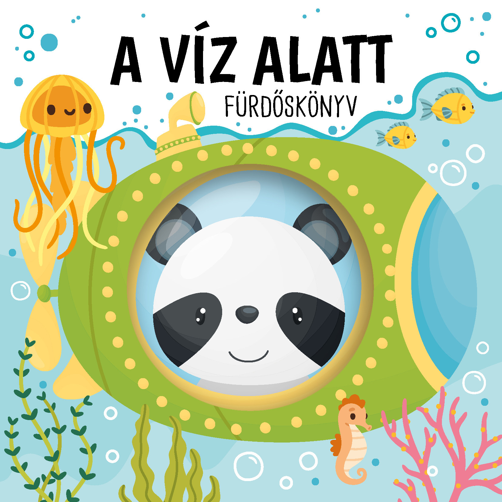 A víz alatt - fürdőskönyv kukucskáló ablakokkal