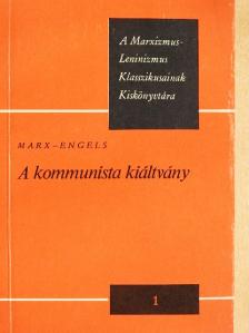 Engels Frigyes - A kommunista kiáltvány [antikvár]