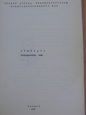 Utmutató [antikvár]