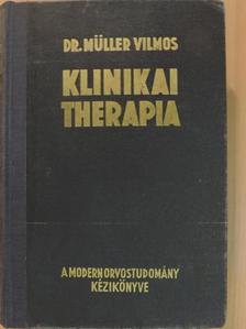 Dr. Baráth Jenő - Klinikai therapia 1. [antikvár]