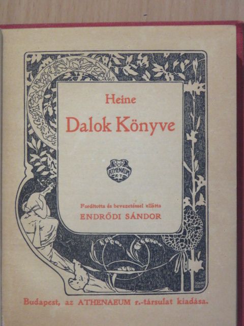 Heine - Dalok Könyve [antikvár]