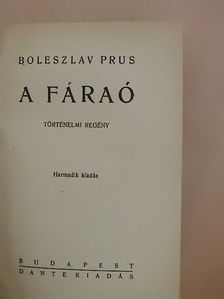 Boleszlav Prus - A fáraó I-III. [antikvár]