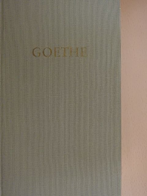 J. W. Goethe - Goethes Werke in zwölf Bänden X [antikvár]
