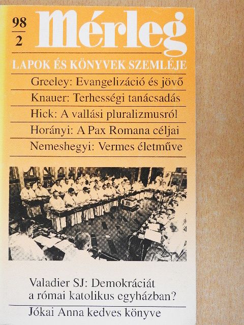 Andrew M. Greeley - Mérleg 1998/2. [antikvár]