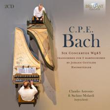 C.P.E.BACH - SIX CONCERTOS WQ43 2CD ASTRONIO