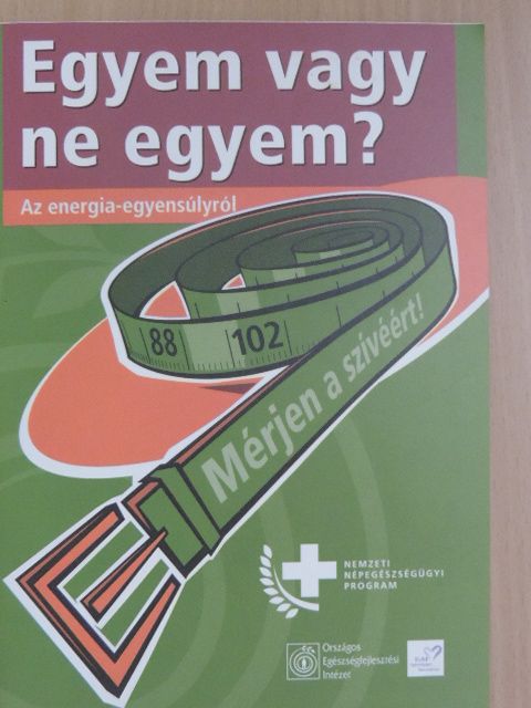Bőcs Éva - Egyem vagy ne egyem? [antikvár]