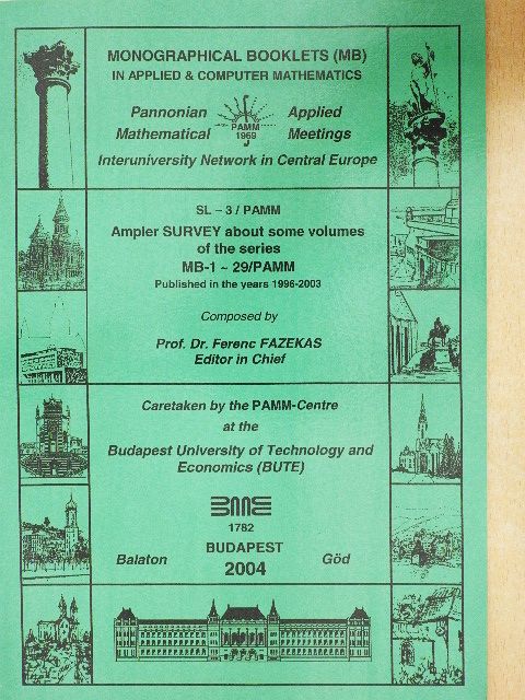 Ampler Survey About Some Volumes of the Series MB-1 ~ 29/PAMM SL-3/PAMM [antikvár]