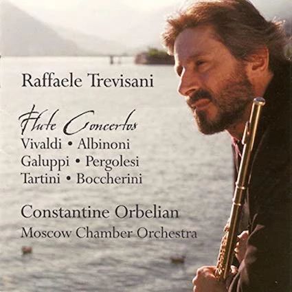 VIVALDI, ALBINONI, GALUPPI, PERGOLESI - FLUTE CONCERTOS CD RAFFAELE TREVISANI