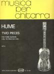 HUME,TOBIAS - TWO PIECES FOR THREE GUITARS (ORIG.FOR THREE LYRA VIOLS),(ROTH EDE)