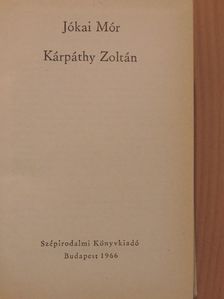 Jókai Mór - Kárpáthy Zoltán [antikvár]