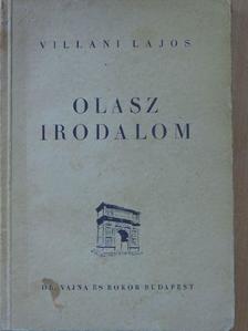 Villani Lajos - Olasz irodalom [antikvár]