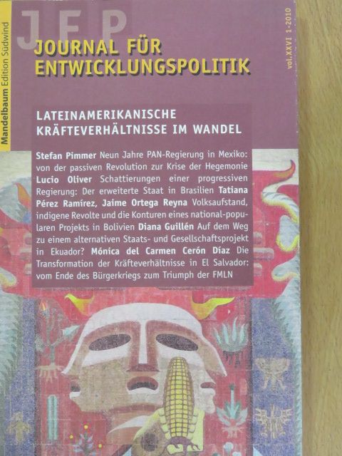 Diana Guillén - Journal für Entwicklungspolitik 2010/1 [antikvár]