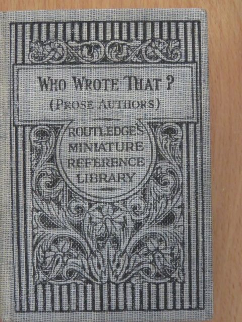 H. Swan - Who Wrote That? [antikvár]