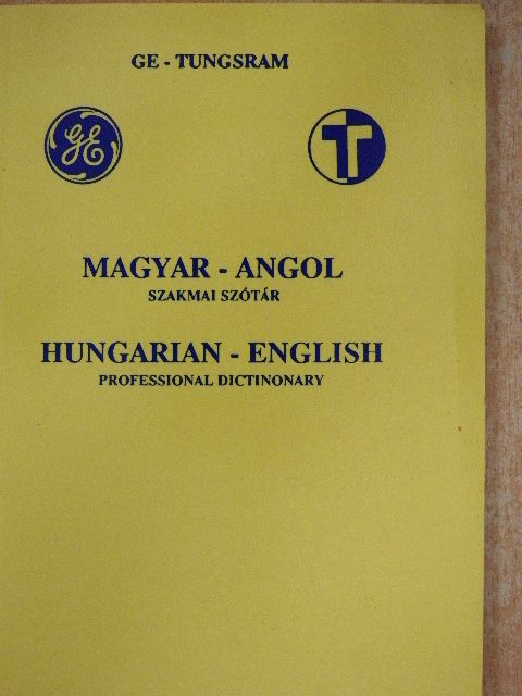 Babos Péterné - Magyar-angol/angol-magyar szakmai szótár [antikvár]