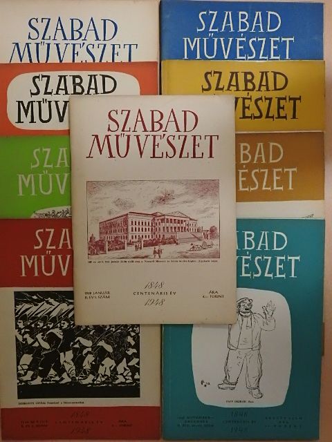 Hevesy Iván - Szabad Művészet 1948. (nem teljes évfolyam) [antikvár]