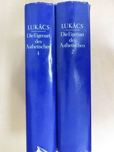 Georg Lukács - Die Eigenart des Ästhetischen 1-2. [antikvár]
