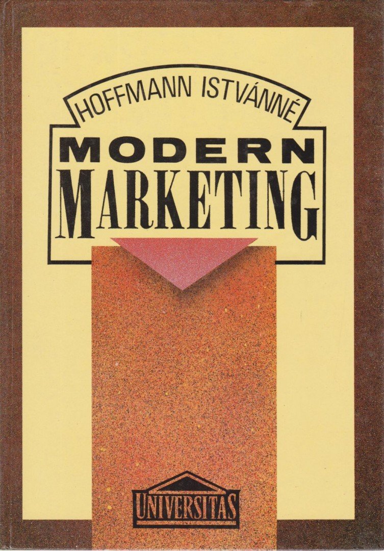 Hoffmann Istvánné - Modern marketing [antikvár]