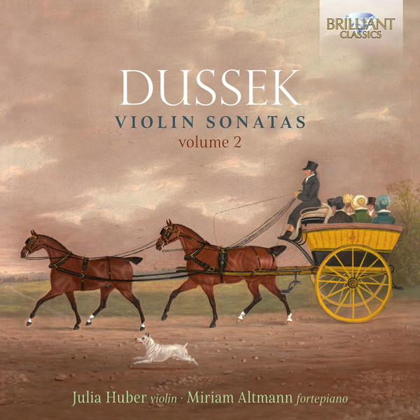 DUSSEK - VIOLIN SONATAS VOLUME 2 CD HUBER, ALTMANN