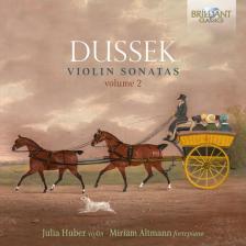 DUSSEK - VIOLIN SONATAS VOLUME 2 CD HUBER, ALTMANN
