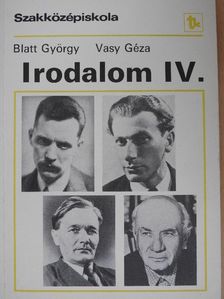 Blatt György - Irodalom IV. [antikvár]