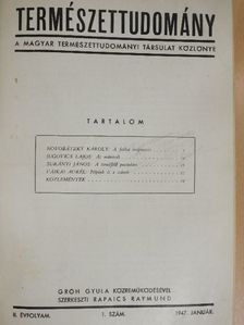 Alföldy Jenő - Természettudomány 1947. január-december/1948. január-december [antikvár]