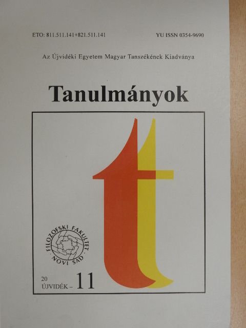 Andric Edit - Tanulmányok 2011 [antikvár]