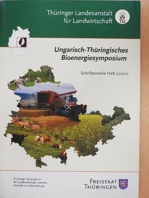 Detlef Riesel - Ungarisch-Thüringisches Bioenergiesymposium [antikvár]