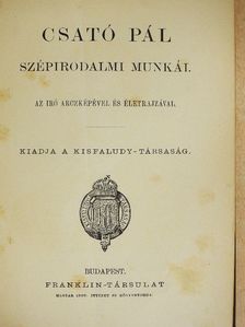 Csató Pál - Csató Pál szépirodalmi munkái [antikvár]